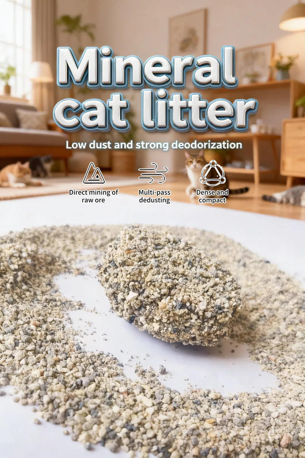 Natural Mineral Cat Litter