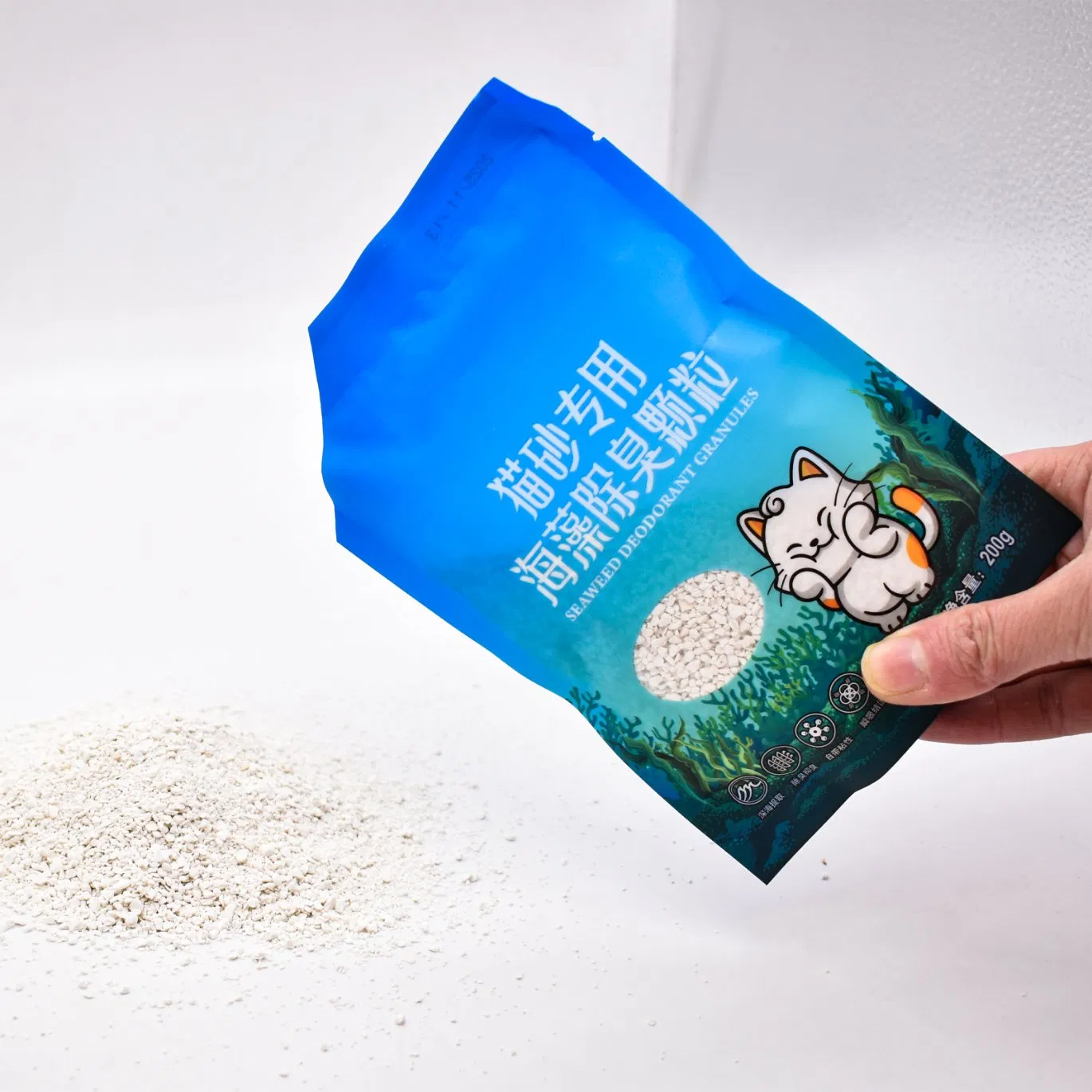 Custom Biological Deodorizer Eco Safe Deodorizing Granules for Cats Litter
