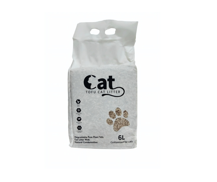 Natural Flushable Tofu Cat Litter Dust-Free Premium Broken Tofu Cat Litter Cat Sand