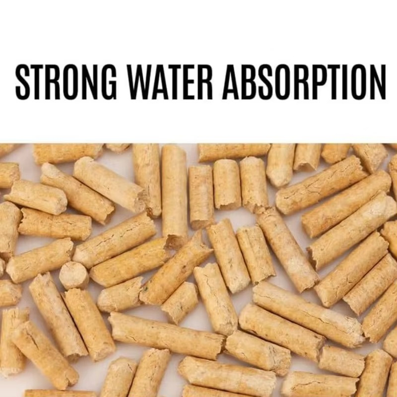 OEM ODM Eco-Friendly Pine Wood Cat Litter Pellets for Easy Cleanup