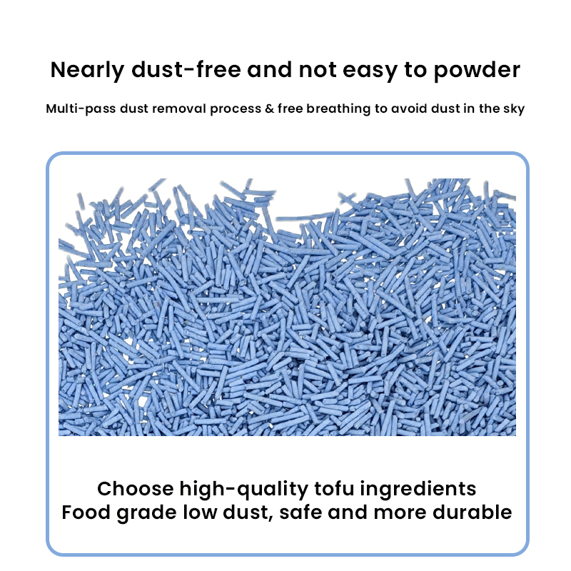 OEM Pet Cat Sand Suppliers Bulk High Absorbency Biodegradable Clump Premium Quality 2.5kg Deodorant Soluble Tofu Cat Litter