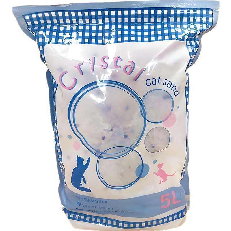 Ultra-Absorbent Dust-Free Crystal Cat Litter for Easy Cleanup