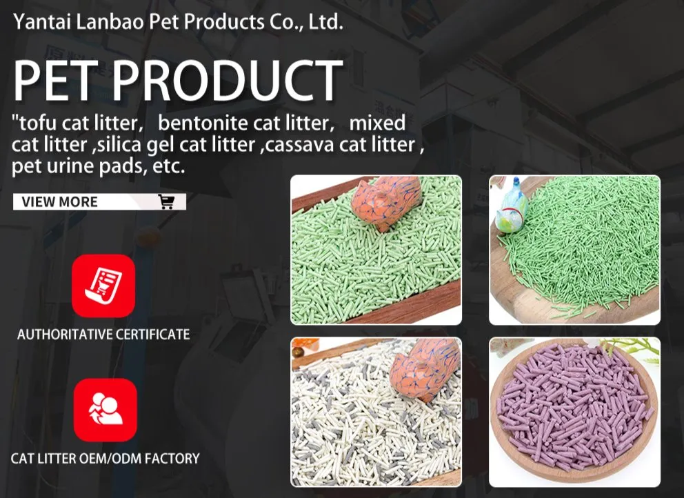 Eco-Friendly Tofu Cat Litter