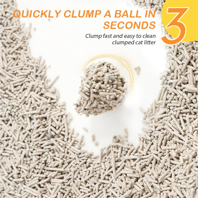 99% Dust Free Biodegradable Arena Para Gatos Cat Litter Mixed