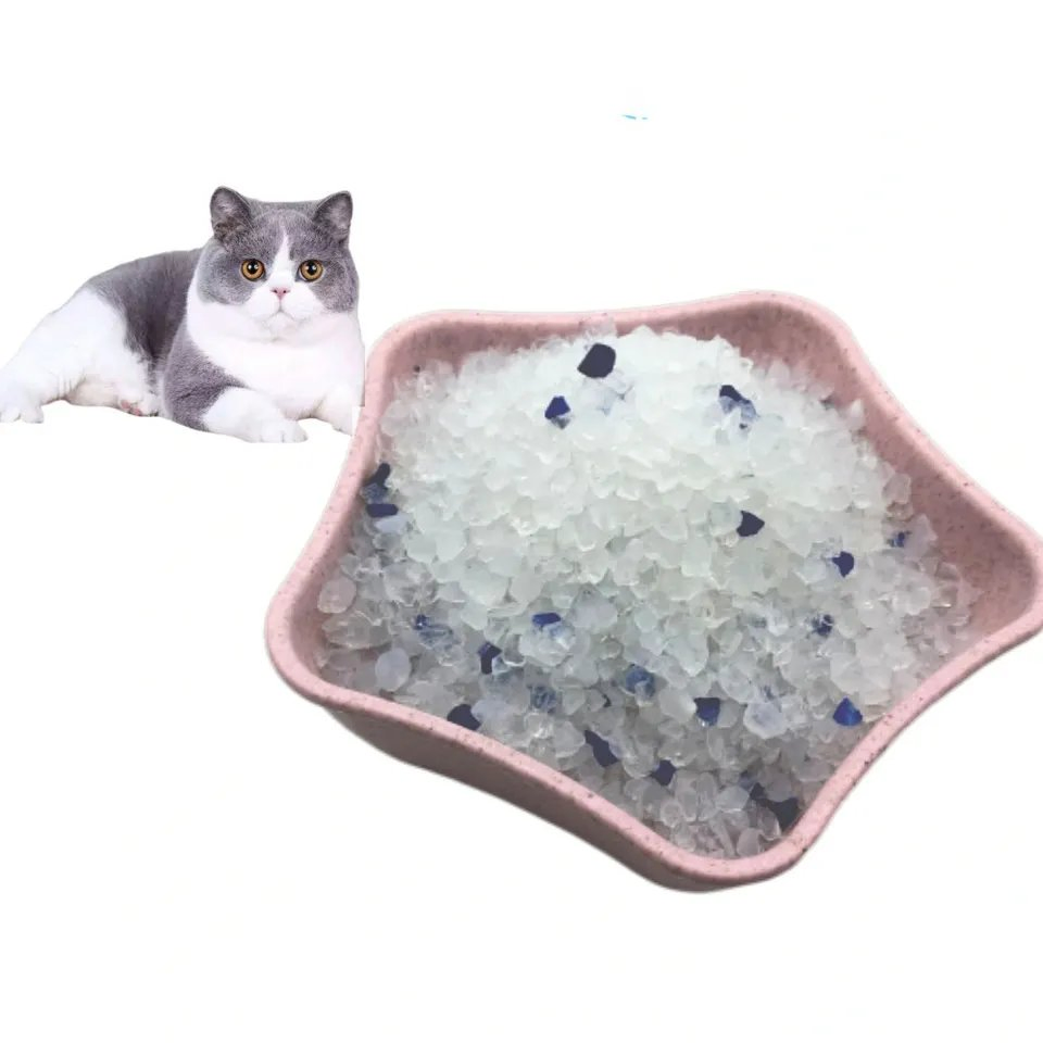 Antibacterial Odor Control Cat Sand Crystal Silica Cat Litter