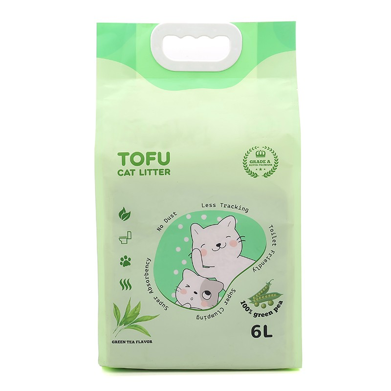 Wholesale Pet Product Kitty Sand Factory Direct Supply Self Cleaning Biodegradable Flushable Clumping Natural Plant Tofu Cat Litter with Multiple Granule Sizes