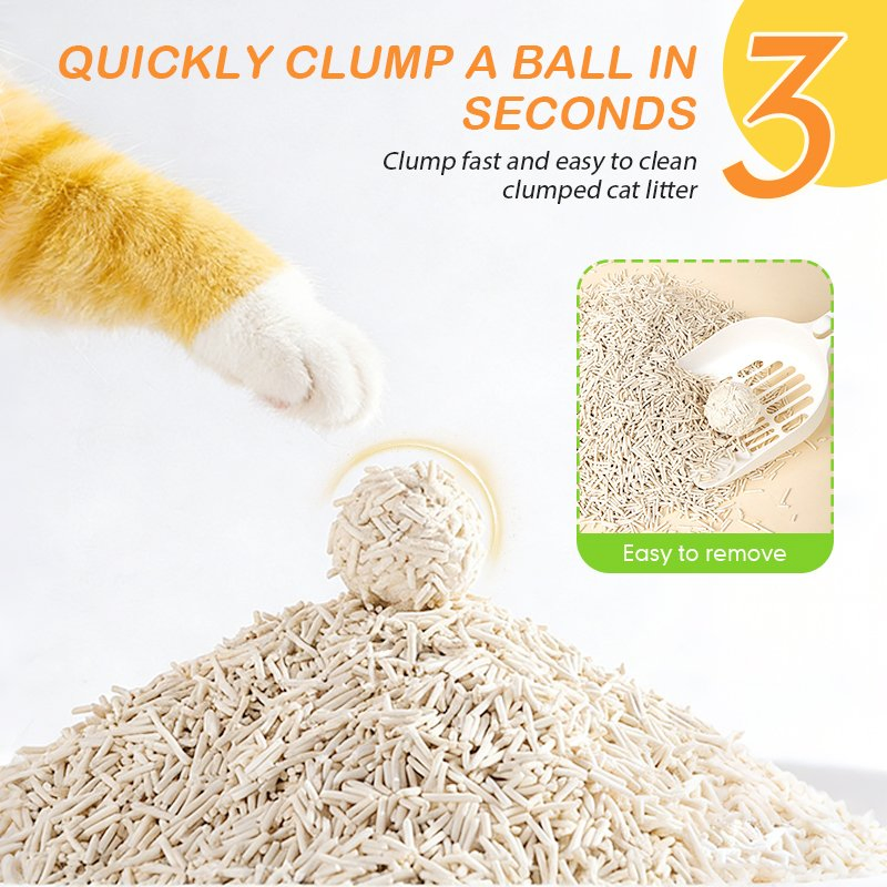 Flushable Kitty Sand Eco-Friendly Kitty Sand Clumping Cat Litter Arena Para Gatos