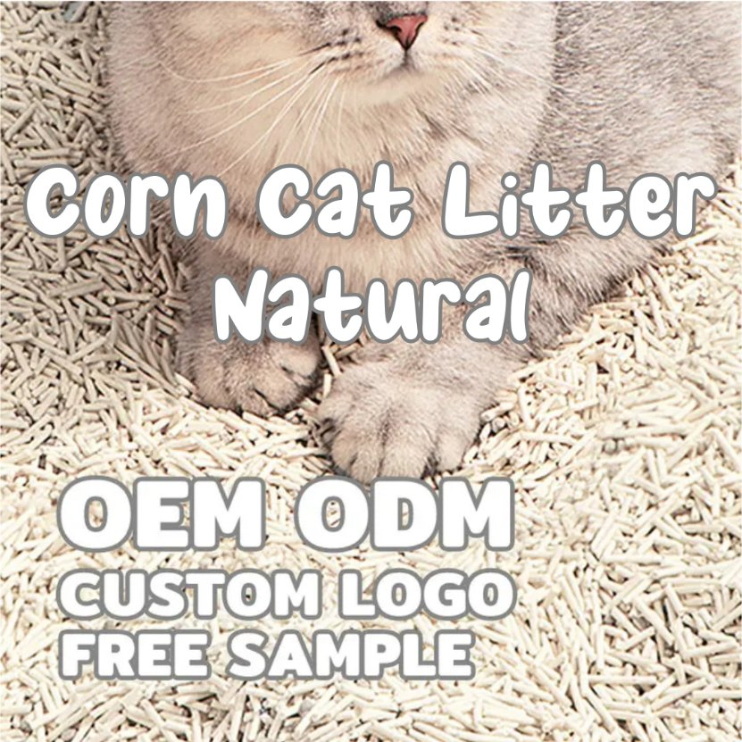 Fast Delivery Natural Corn Cat Litter Low Dust High Absorption Strong Odor Control Environmentally Friendly-Sand