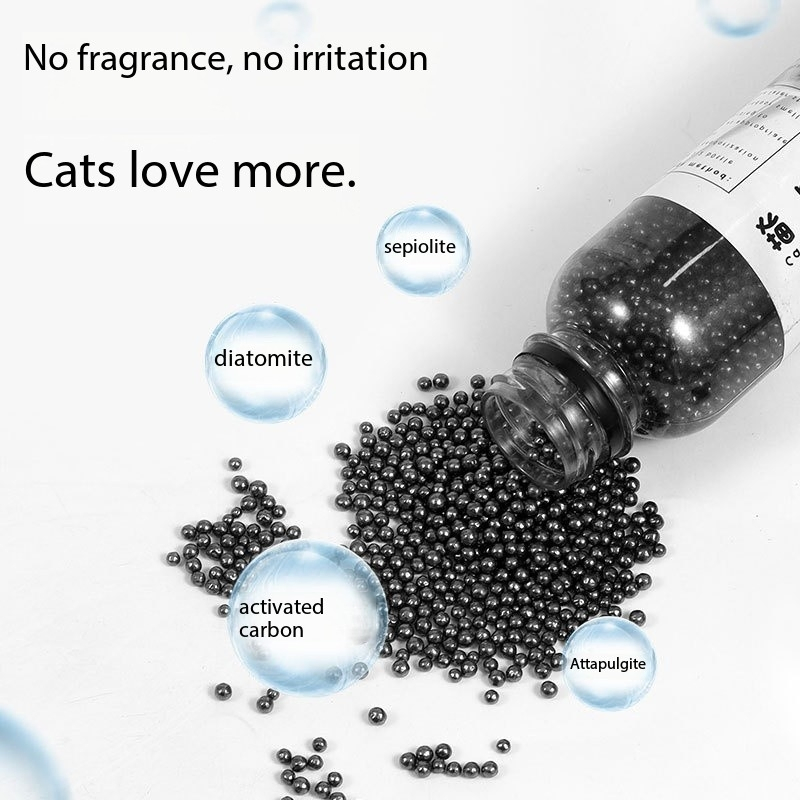Pet Supplies Wholesale 300g Activated Carbon Cat Litter Deodorizing Beads