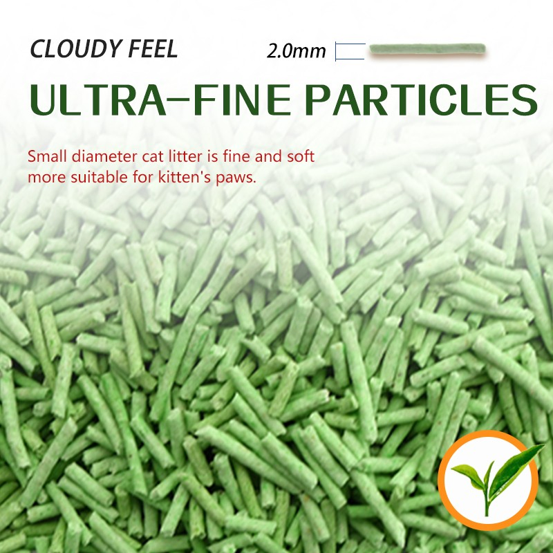 Factory Produce Pure Plant with Corn and Soybean Pet Sand Eco Friendly 6L Biodegradable Fast Clumping No Dust Natural Tofu Cat Litters
