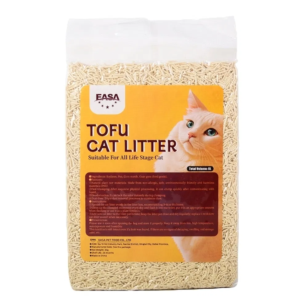 OEM ODM Custom Ultra-Lightweight Active Carbon Fragrance Charcoal Tofu Cat Litter