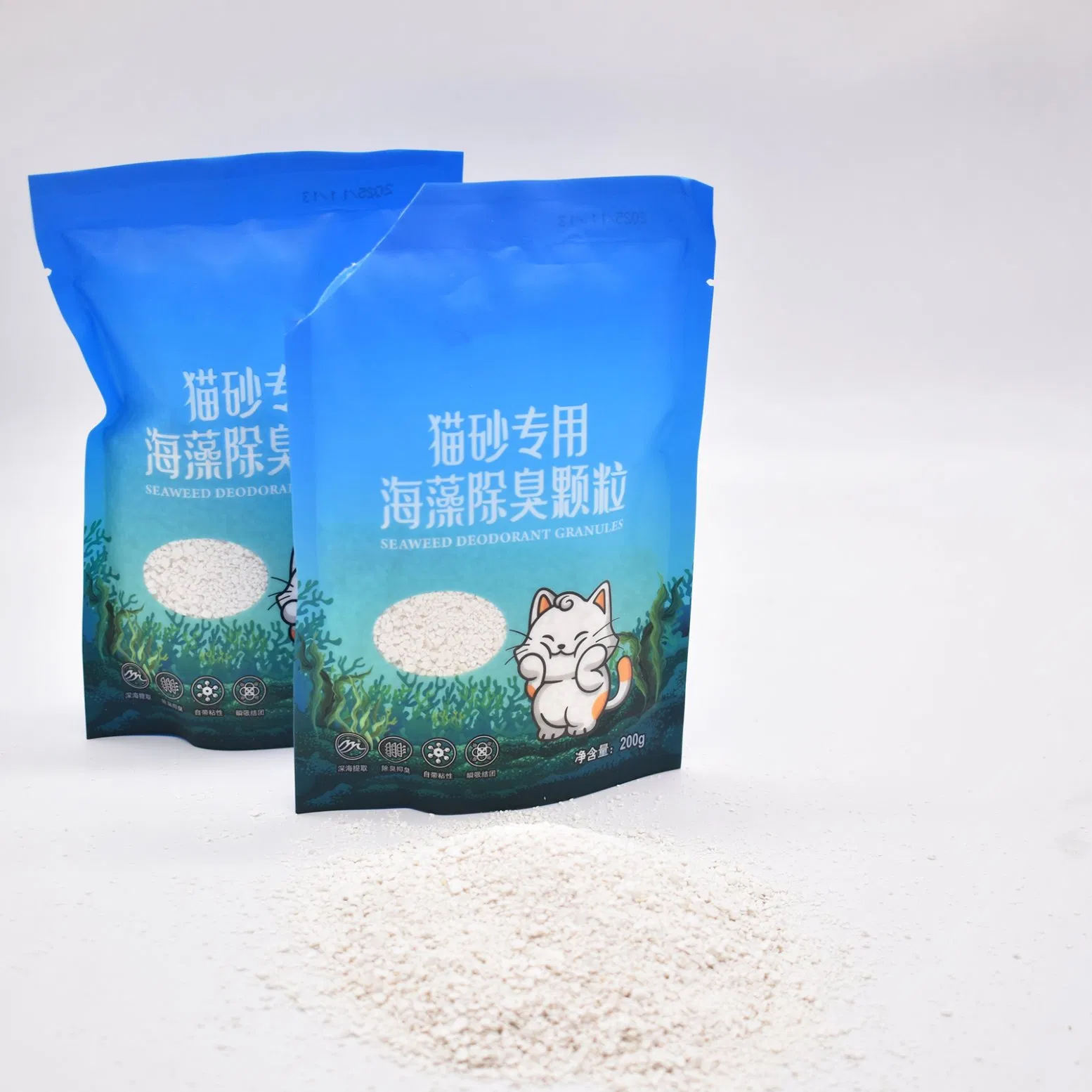 Custom Biological Deodorizer Eco Safe Deodorizing Granules for Cats Litter