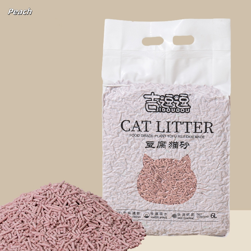 6L One Bag Without Dust Clean Pet Supply Odour Controlling Scented Cat Litter