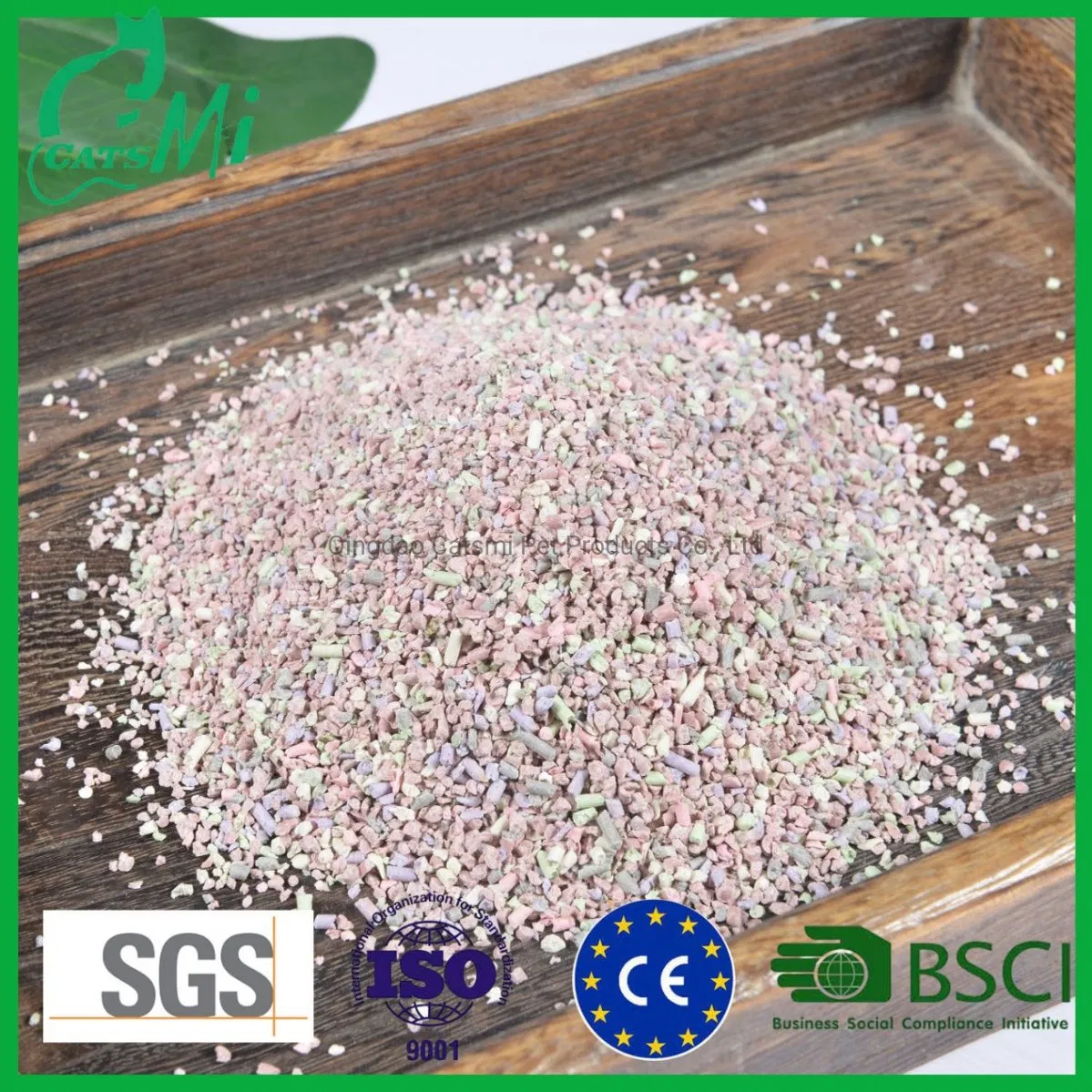 Factory Wholesale Pet Fast Clumping Soluble Broken Cat Sand Original/Mixing Scented Tofu Cat Litter