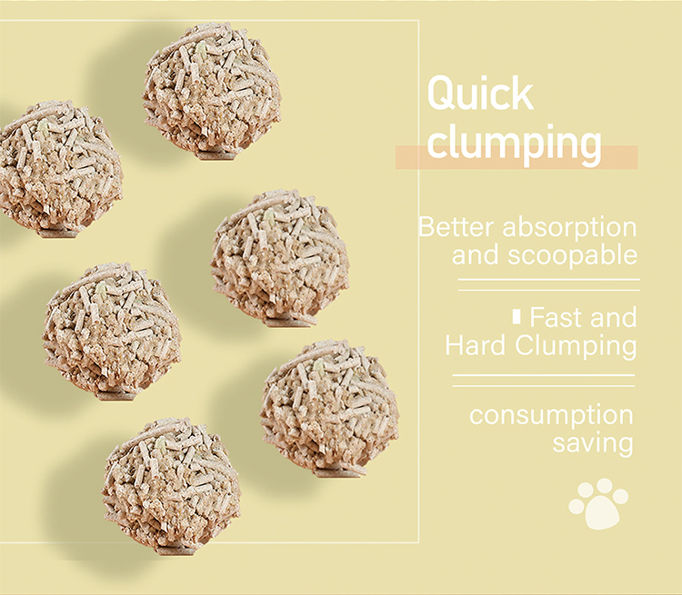 Eco-Friendly Corn Cat Litter Strong Absorption, No Chemicals, Just Pure Performance