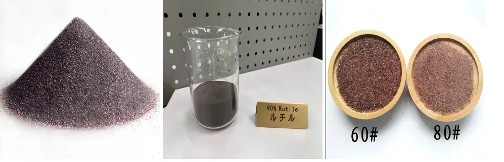 Rutile Sand Detailed View