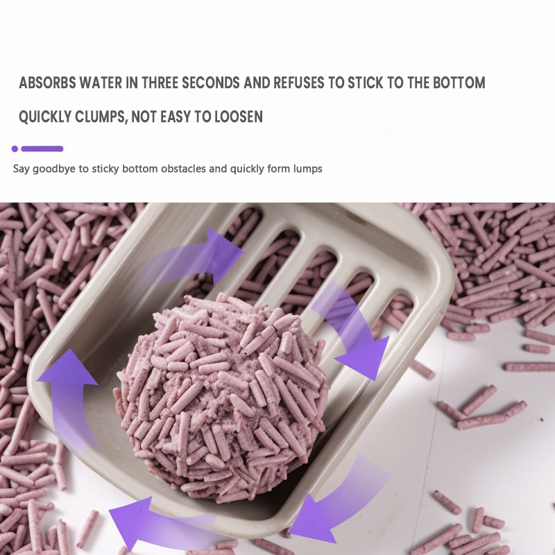 Wholesale Cat Litter Supplies Premium Easy Scoop and Flushable Cat Sand Sale Wood Pellets Tofu Cat Litter