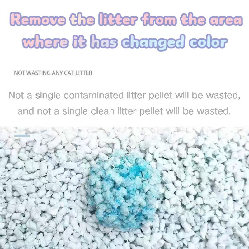 Premium Natural Paper Cat Litter - Dust-Free, Super Absorbent &amp; Clumping Formula for Odor Control, Safe for Kittens &amp; Sensitive Cats