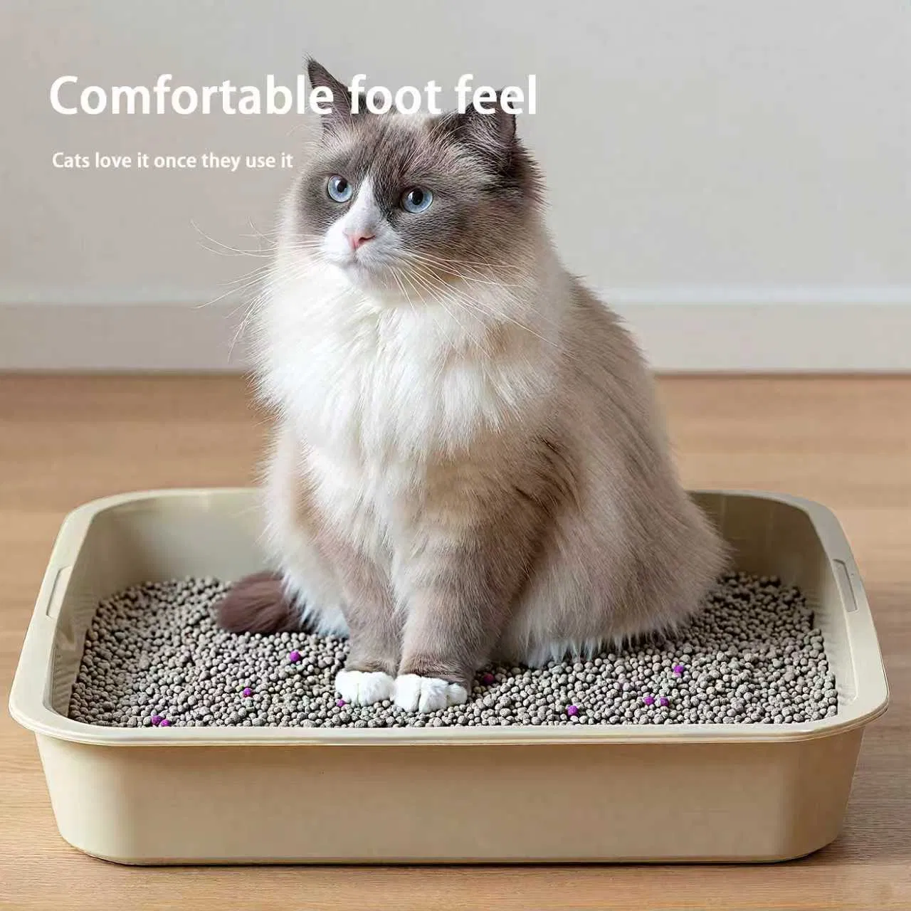 Natural Clay Bentonite Cat Litter OEM ODM Low Tracking Formula Fast Delivery Low Dust Custom Manufacturing