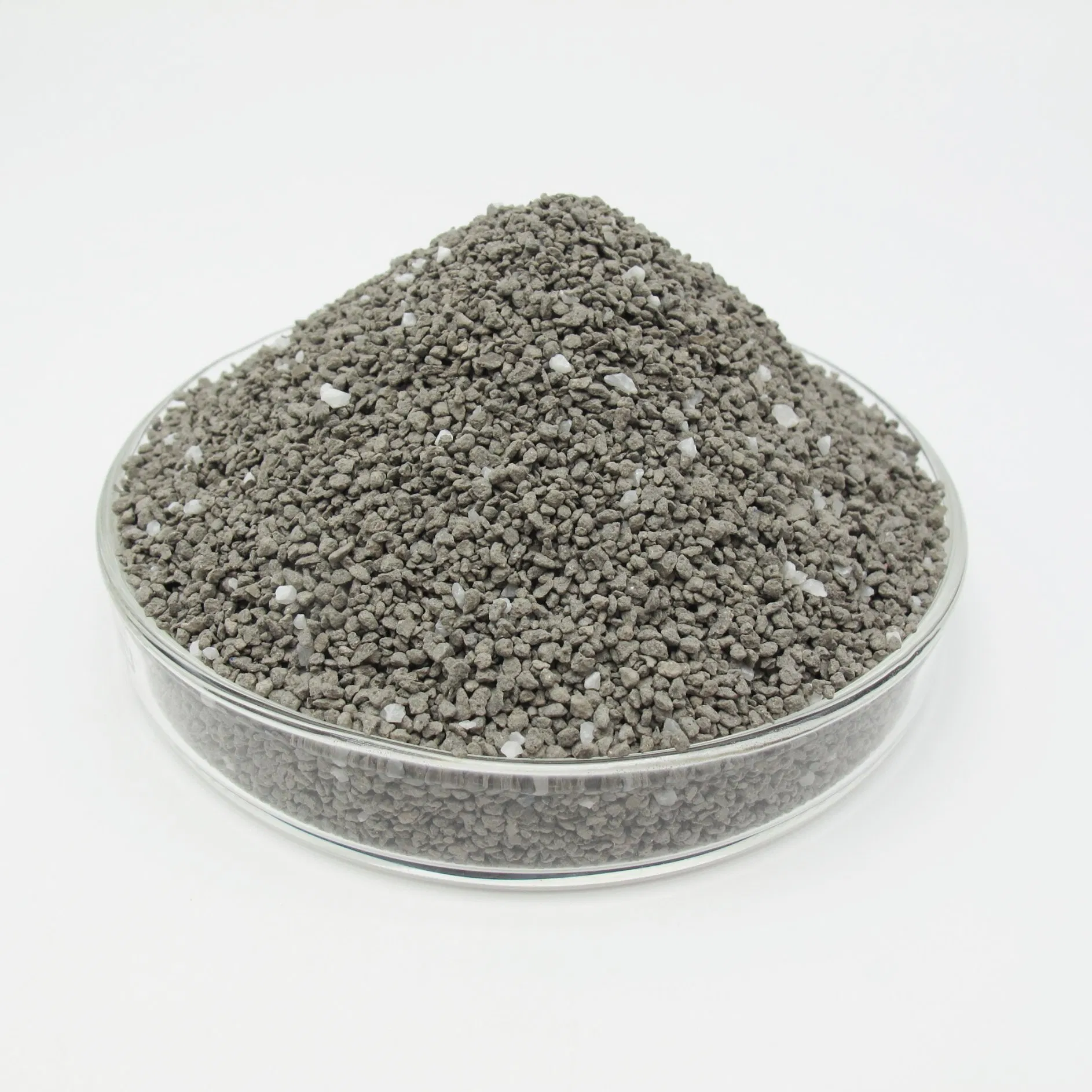 OEM Package Brands Odor Control Clumping Absorption 0.5-2.5mm 50% Montmorillonite +50% Purple Split Rock Ore +0.5-2mm Cat Pet Litters Bentonite Ore Sands