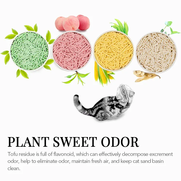 Tofu Cat Litter Detail