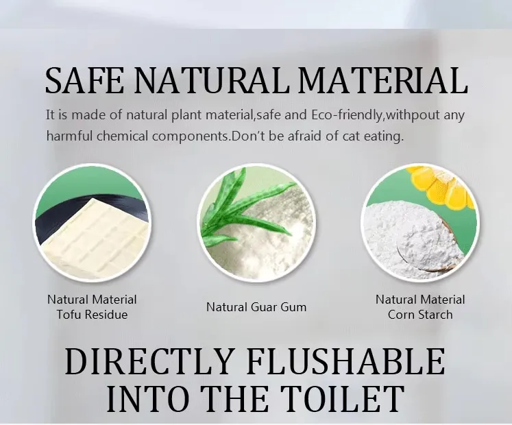 Flushable Cat Litter
