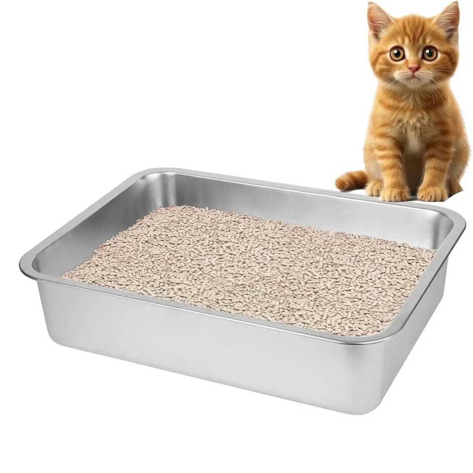 Affordable Removable Litter Box for Cats with Enclosed Design