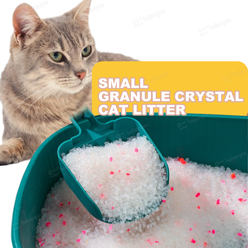 Bulk Catlitter Wholesale Suppliers Silicone Odor Control Granule Silica Gel Crystal Cat Litter