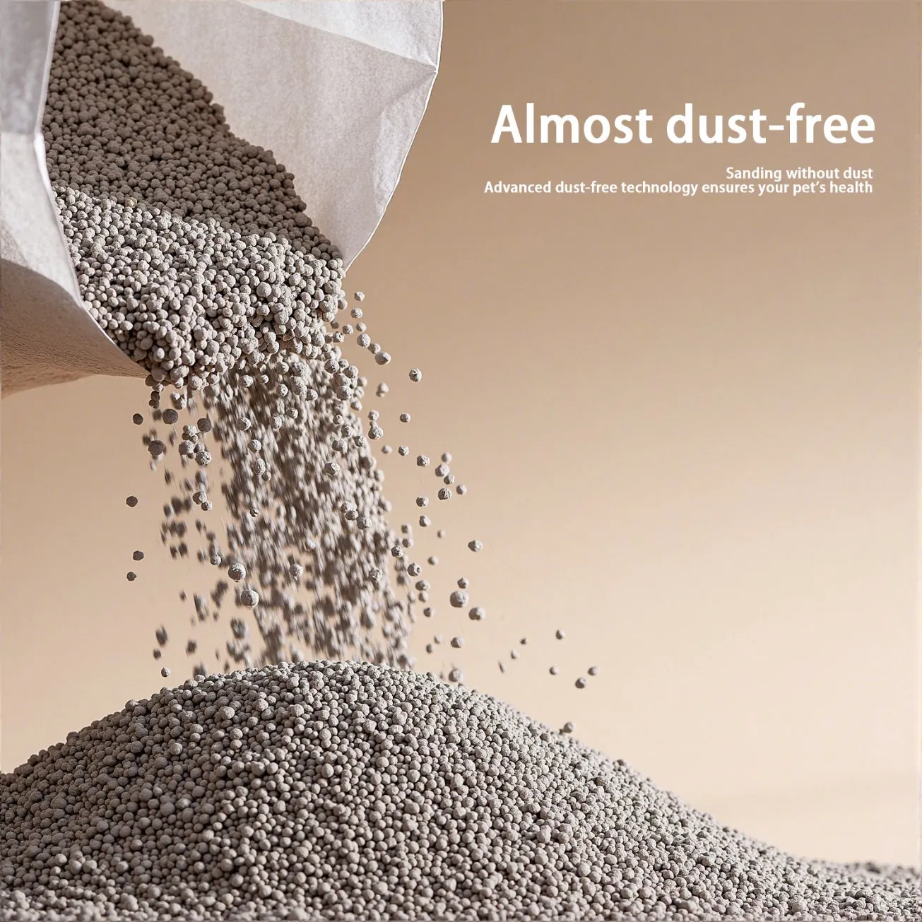 Natural Clay Bentonite Cat Litter OEM ODM Low Tracking Formula Fast Delivery Low Dust Custom Manufacturing