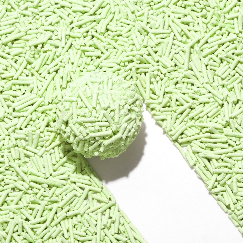 OEM Factory Direct Sales Cat Litter Kitty Flushable Highly Absorbent Strong Clumping Corn Activated Charcoal Tofu Cat Litter