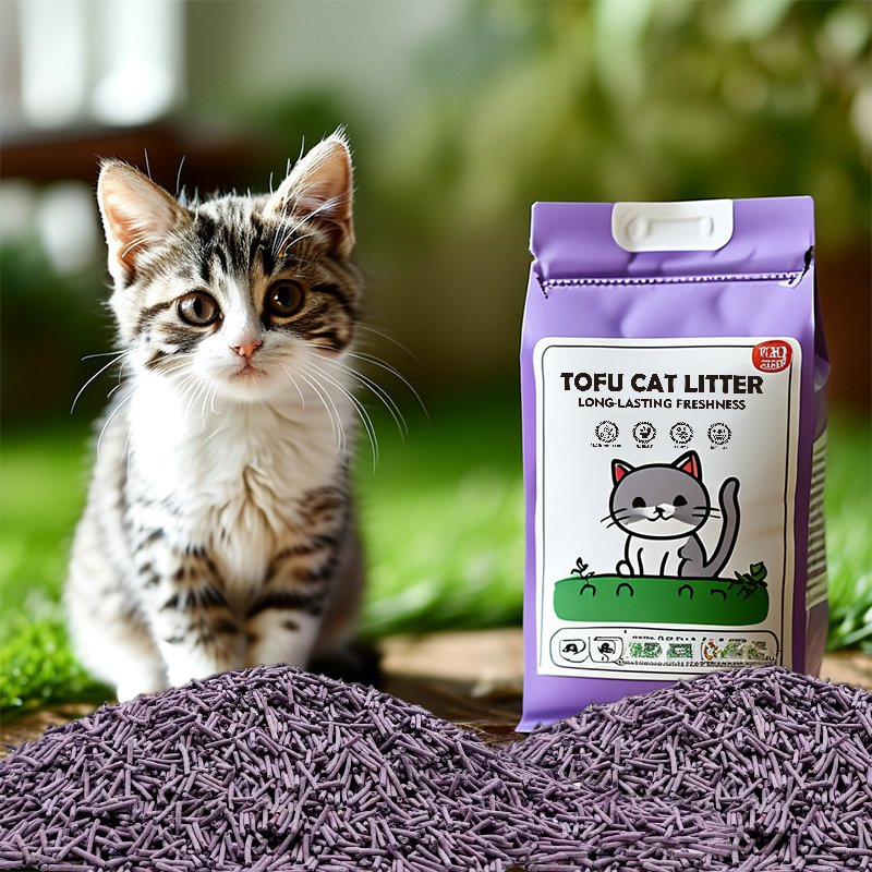 Wholesale Cat Litter Supplies Premium Easy Scoop and Flushable Cat Sand Sale Wood Pellets Tofu Cat Litter