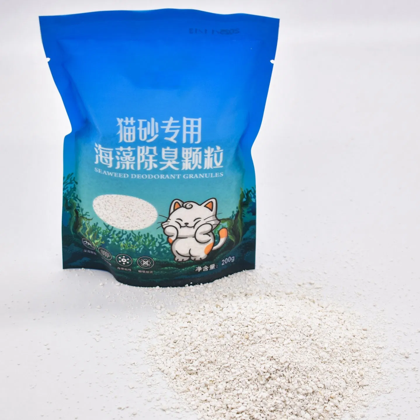 Custom Biological Deodorizer Eco Safe Deodorizing Granules for Cats Litter
