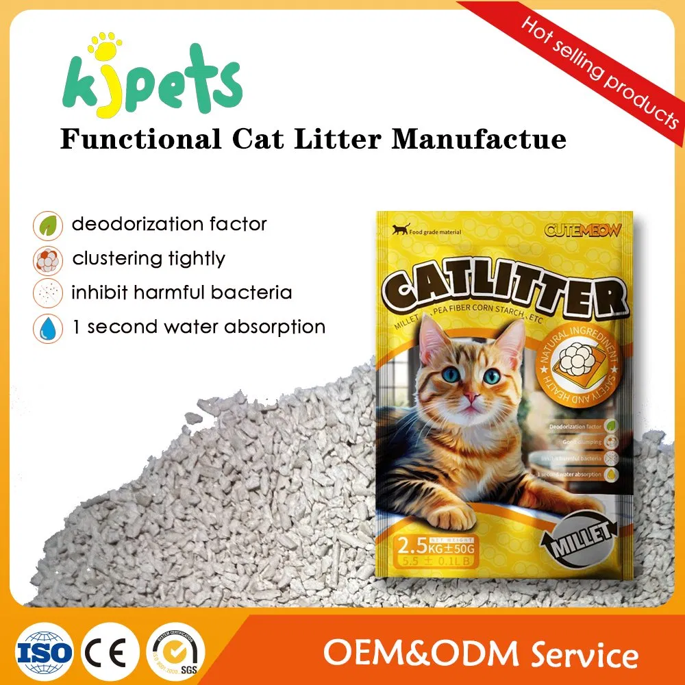 Natural Eco Compostable Cheap Feline Fresh Clumping Litter Cat OEM Crushed Broken Tofu Cat Litter Sand