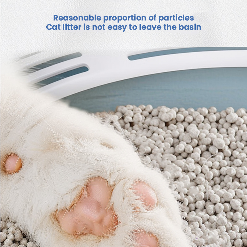 Bulk Ball Shaped Clay Cat Litter Dust Free Strong Clumping Ball Shape Bentonite Cat Litter Sand Nala Arena Para Gatos