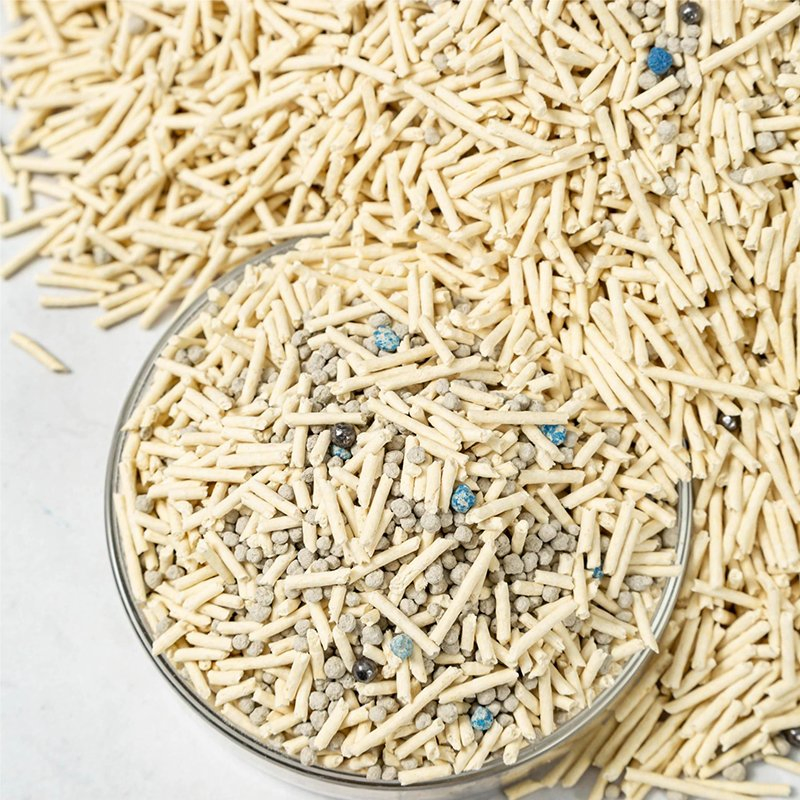 Factory Direct Wholesale Pet Products Natural Tofu Bentonite Mixed Cat Litter Sand