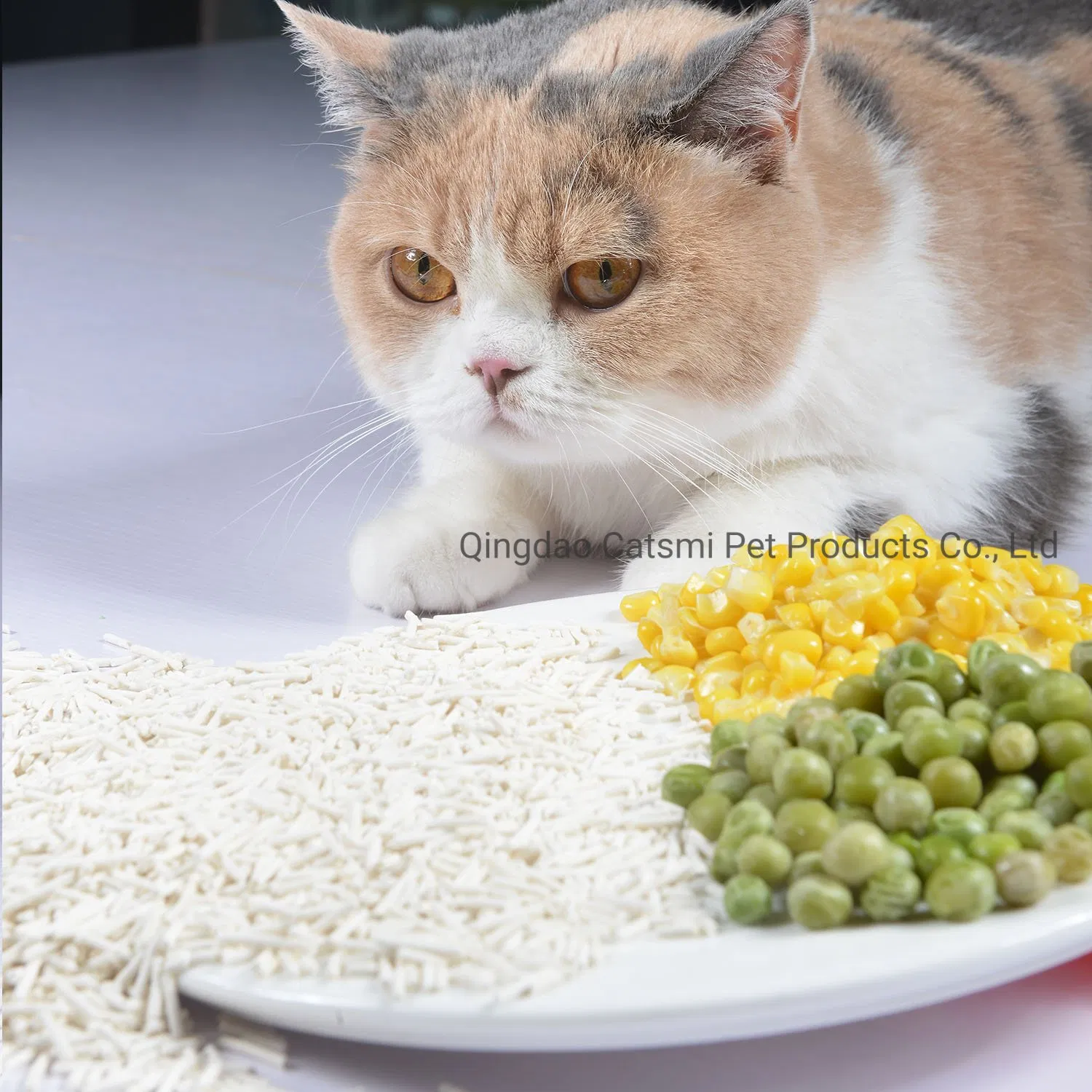 Environmental Protection Eco Cat Pet Sand Litter Broken Tofu Cat Litter Activated Charcoal Tofu Cat Litter