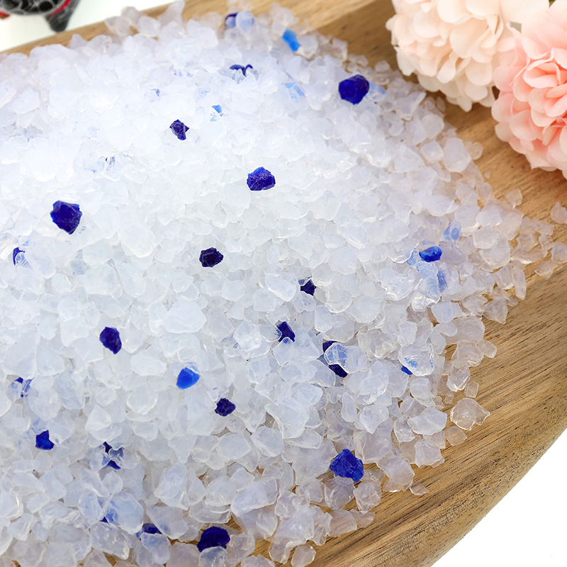 OEM Wholesale Pet Product Kitty Sand Supply 2-8mm Premium Strong Odor Control Dust Free Natural Eco Friendly Biodegradable Crystal Silica Gel Cat Litter