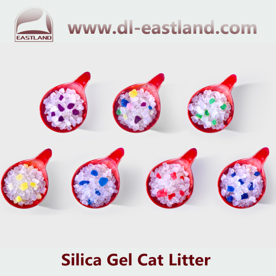 OEM ODM Wholesale Pet Toilet Clean Product Crystal Gel Sand None Clumping Low Dust Silica Cat Litter
