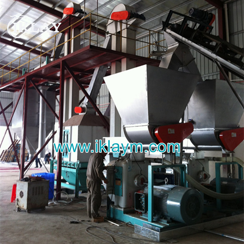 Animal Bed Pellets Production Line Pet Bedding Pellet Line