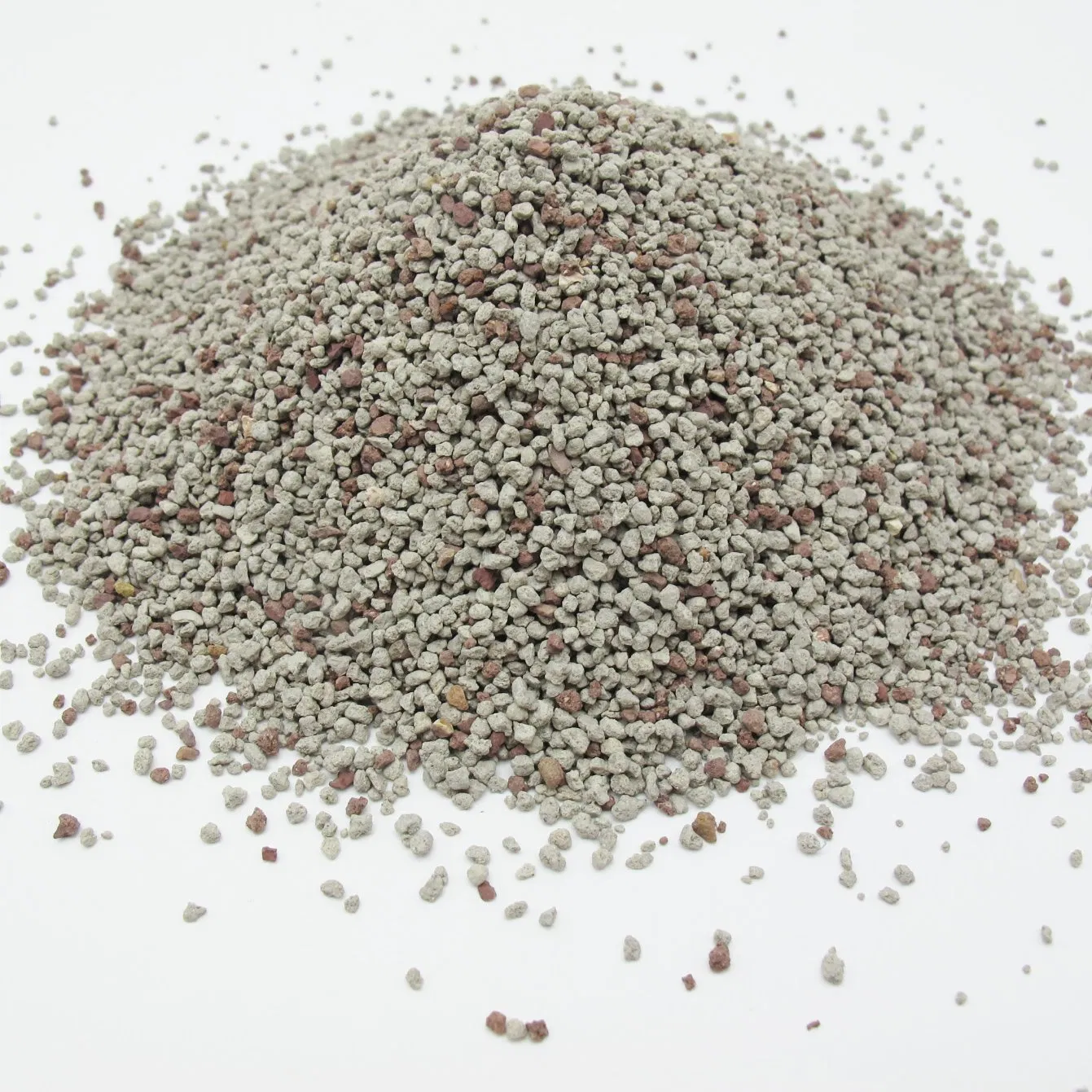 OEM Package Brands Odor Control Clumping Absorption 0.5-2.5mm 50% Montmorillonite +50% Purple Split Rock Ore +0.5-2mm Cat Pet Litters Bentonite Ore Sands