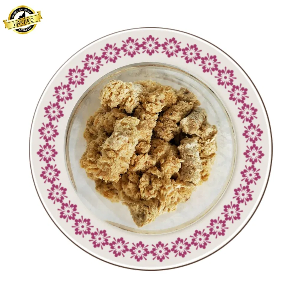 Natural Aroma-Free Biodegradable Pine Wood Clumping Cat Litter