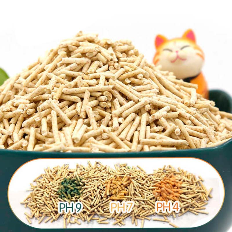 Eco-Friendly Pet Supply pH Test Color-Changing Cat Litter for Cat Health Detection