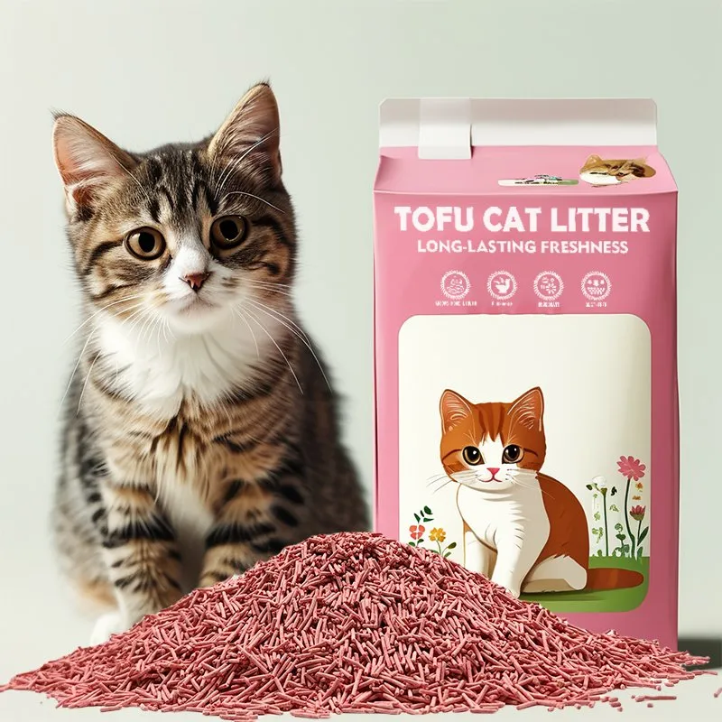 Strong-Clumping Crushed Tofu Cat Litter