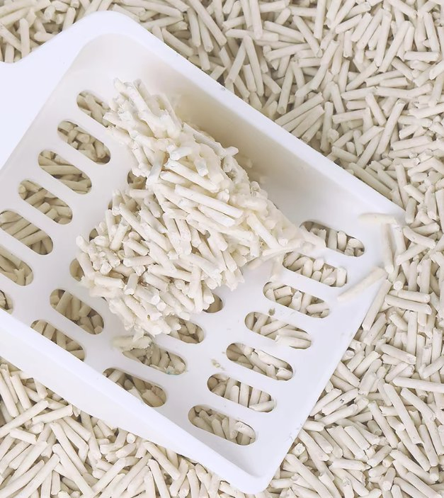 Natural Flushable Tofu Cat Litter with Strong Clumping No Dust