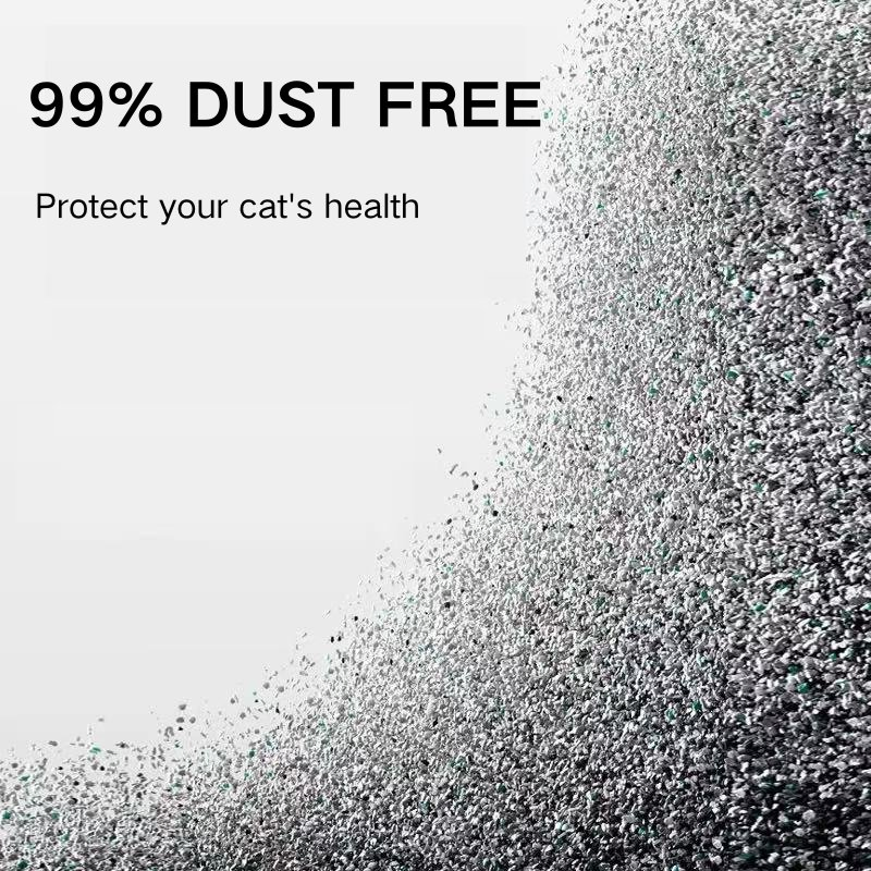 Wholesale Clumping Crushed Cat Litter 6L Sustainable Tofu Cat Litter Sand Broken Bentonite Cat Litter Cassava Bulk Manufacturer