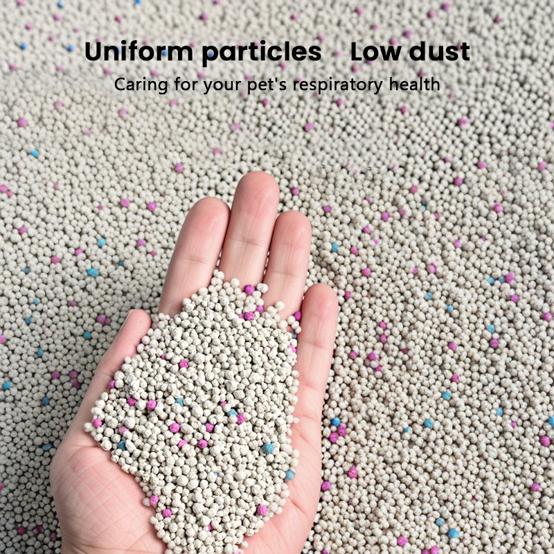 Bulk Ball Shaped Clay Cat Litter Dust Free Strong Clumping Ball Shape Bentonite Cat Litter Sand Nala Arena Para Gatos