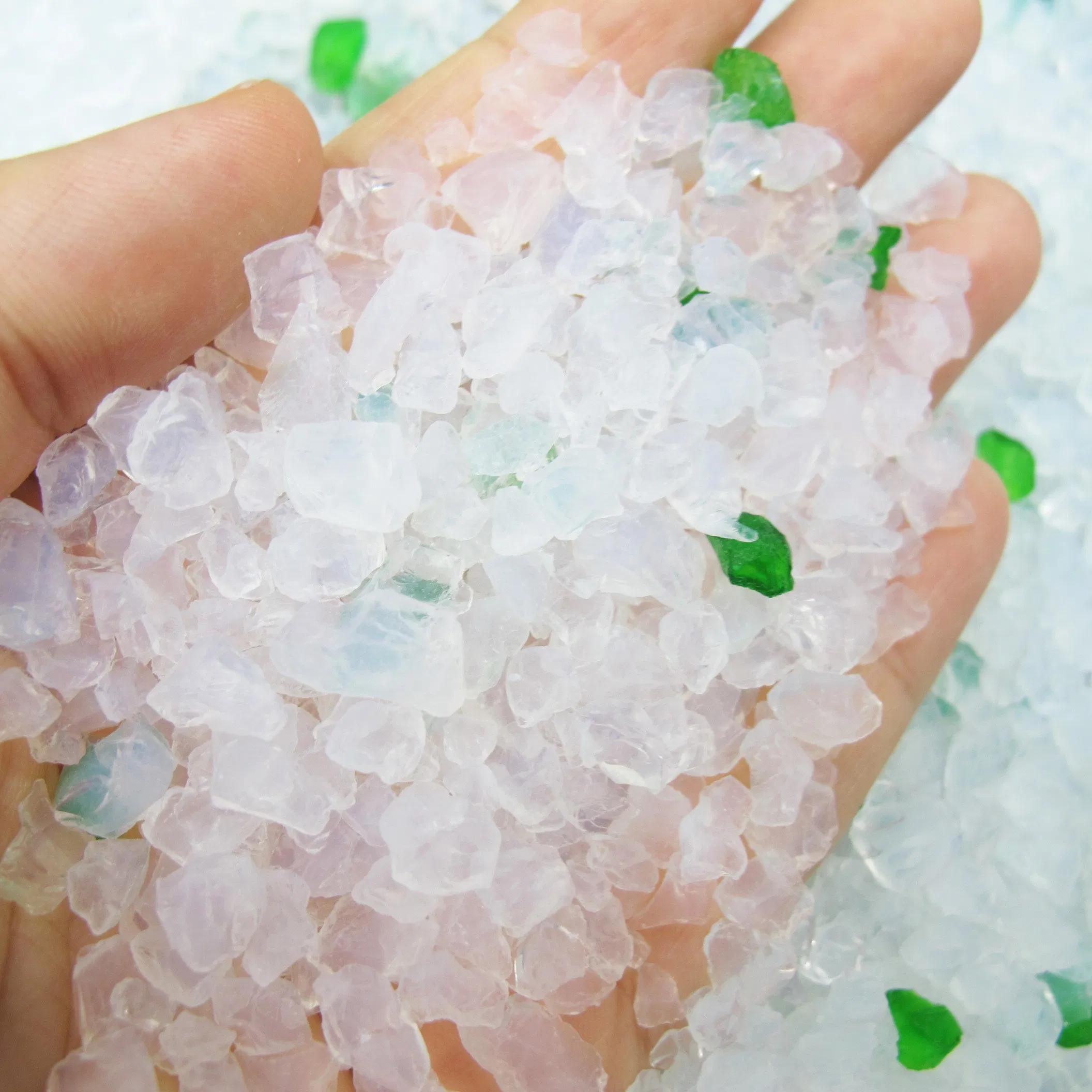 Factory Price Pet Products Strong Adsorption Power Durable Good Absorption No Caking Pet Toilet White Pearl Crystal Silica Gel Silicone Cat Kitty Sand Litter