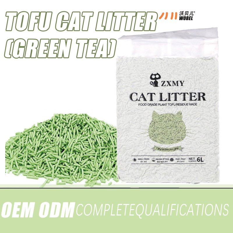 Green Tea - Scented Cat Litter - Plant - Extract Fragrance