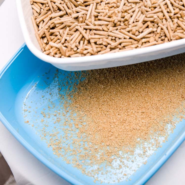OEM ODM Eco-Friendly Pine Wood Cat Litter Pellets for Easy Cleanup