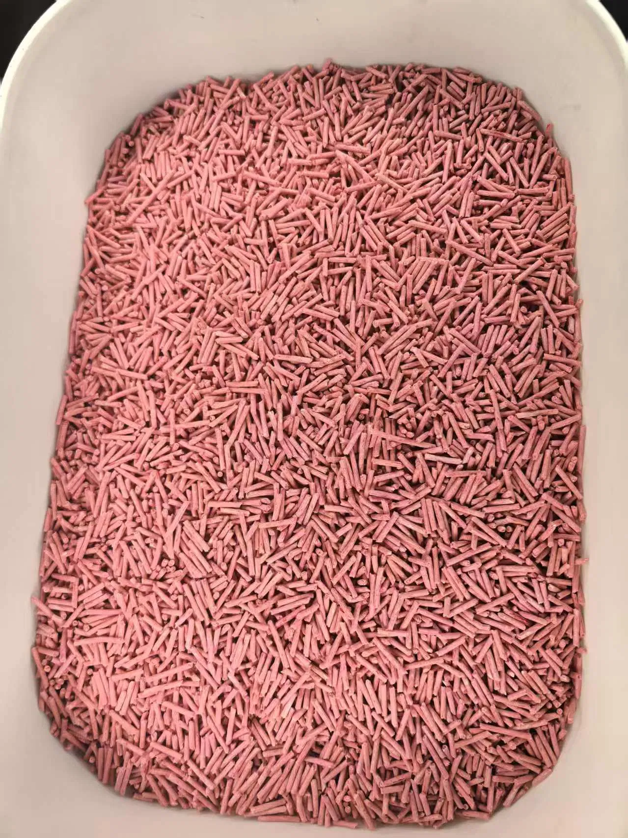 Lightweight Scented Cat Litter Pink Tofu Cat Litter Peach Flavor/Strawberry Flavor